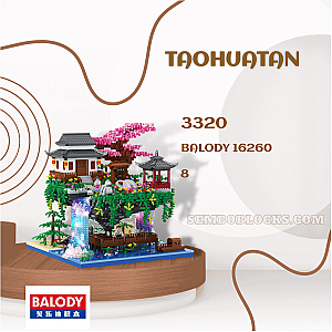 BALODY 16260 Creator Expert Taohuatan