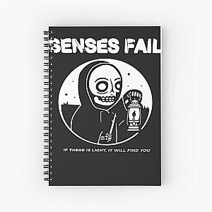 Senses fail essential t shirt Spiral Notebook