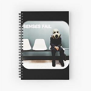 SENSES FAIL tihtan top music Spiral Notebook