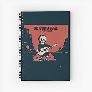 Senses Fail band  Spiral Notebook