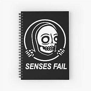 SENSES FAIL tihtan top music Spiral Notebook