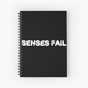 SENSES FAIL tihtan top music Spiral Notebook