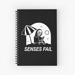 SENSES FAIL tihtan top music Spiral Notebook