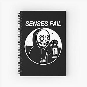 SENSES FAIL tihtan top music Spiral Notebook