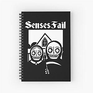 SENSES FAIL tihtan top music Spiral Notebook