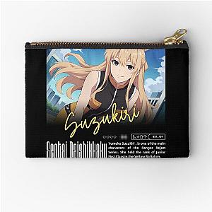 Sentai Daishikkaku  ,Suzukiri, Yumeko ,anime arth ,  Zipper Pouch