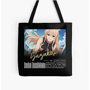 Sentai Daishikkaku  ,Suzukiri, Yumeko ,anime arth ,  All Over Print Tote Bag