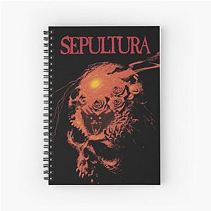 Sepultura Skull Spiral Notebook