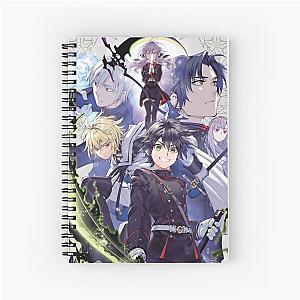 Owari no Seraph Character Spread 2 Spiral Notebook