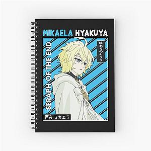 Vintage Seraph of the End Anime Love Mikaela Hyakuya Spiral Notebook