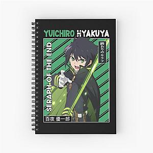 Vintage Seraph of the End Anime Love Yuichiro Hyakuya Spiral Notebook