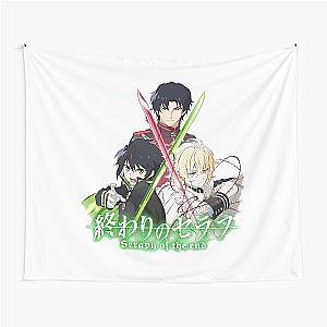 seraph of the end character artt Tapestry