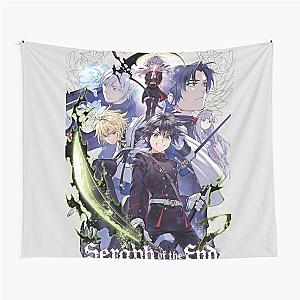 Owari no Seraph Character Spread 2 Tapestry