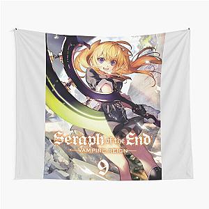 Owari no Seraph Mitsuba Sangu Spread Tapestry