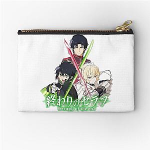 seraph of the end character artt Zipper Pouch