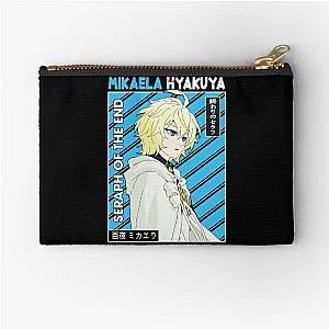 Vintage Seraph of the End Anime Love Mikaela Hyakuya Zipper Pouch