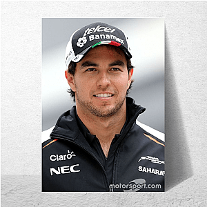 Sergio Pérez Always Pushing Always Performing Sergio Pérez Posters