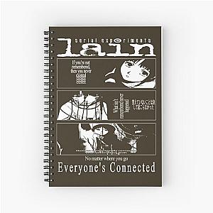 Serial Experiments Lain Spiral Notebook