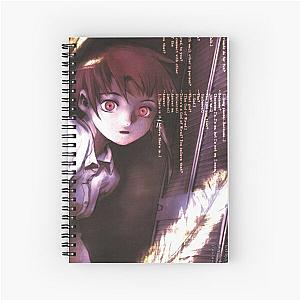 Serial Experiments Lain Spiral Notebook