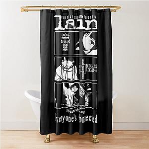 Serial Experiments Lain Classic . Shower Curtain