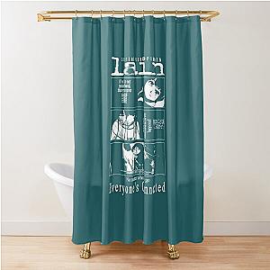 Serial Experiments Lain Shower Curtain