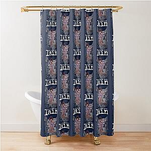 Lain Iwakura - Serial Experiments Lain   Shower Curtain