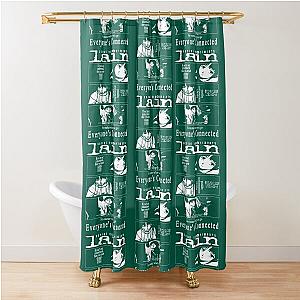 Serial Experiments Lain   Shower Curtain