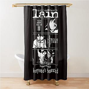 Serial Experiments Lain Shower Curtain