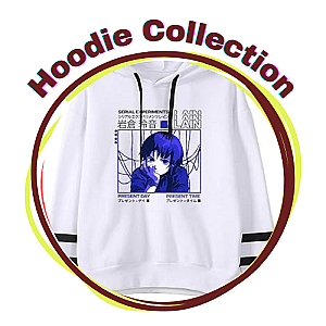 Serial Experiments Lain Hoodies