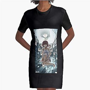 Serial Experiments Lain Graphic T-Shirt Dress