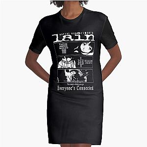 Serial Experiments Lain  Graphic T-Shirt Dress