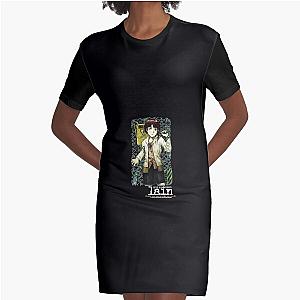 Serial Experiments Lain Serial Experiments Lain Serial Experiments Lain Serial Experiments Lain Serial Experiments Lain Serial Experiments Lain iausd9-gigapixel-standard-scale-5-00x Graphic T-Shirt Dress