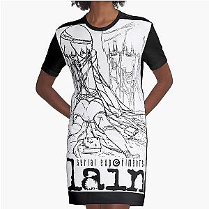 Serial Experiments Lain Graphic T-Shirt Dress