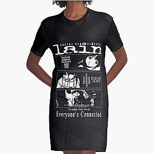 Serial Experiments Lain   Graphic T-Shirt Dress