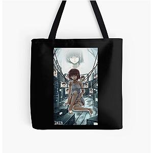 Serial Experiments Lain All Over Print Tote Bag