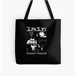 Serial Experiments Lain    (1) All Over Print Tote Bag