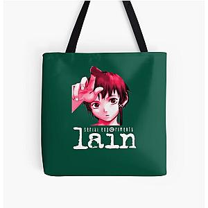 Serial Experiments Lain  (4)   All Over Print Tote Bag