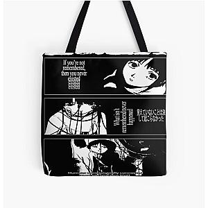 Serial Experiments Lain Poster All Over Print Tote Bag