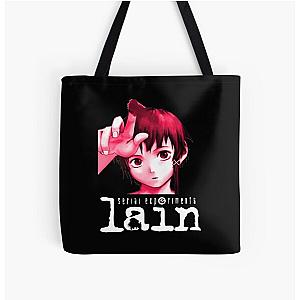 Serial Experiments Lain  (4) All Over Print Tote Bag