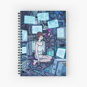 Serial Experiments Lain Spiral Notebook