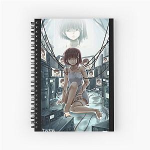 Serial Experiments Lain Spiral Notebook