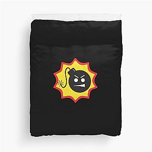 Sam Bomb's Serious Logo Duvet Cover