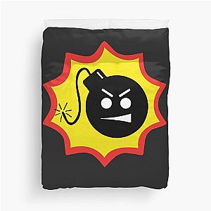 Serious Sam Bomb Logo Classic T-Shirt Duvet Cover