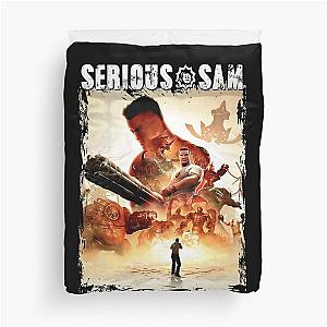 Serious For Fans Duvet Cover