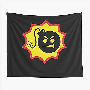 Serious Sam Bomb Logo Classic Tapestry