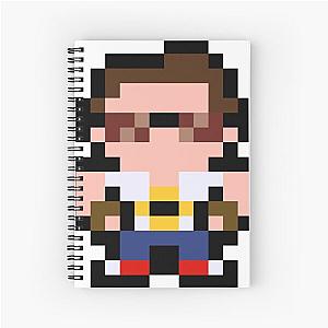 Pixel Serious Sam Spiral Notebook