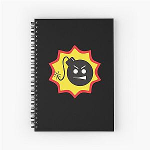 Sam Bomb's Serious Logo Spiral Notebook