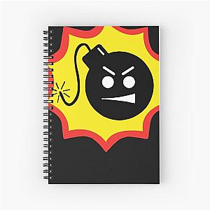 Serious Sam Bomb Logo Classic Spiral Notebook