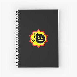 Serious Sam Bomb logo Spiral Notebook