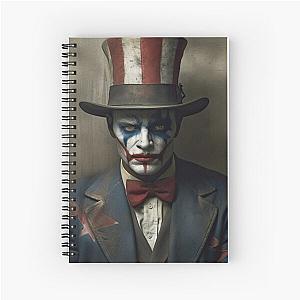 Serious Uncle Sam  Spiral Notebook